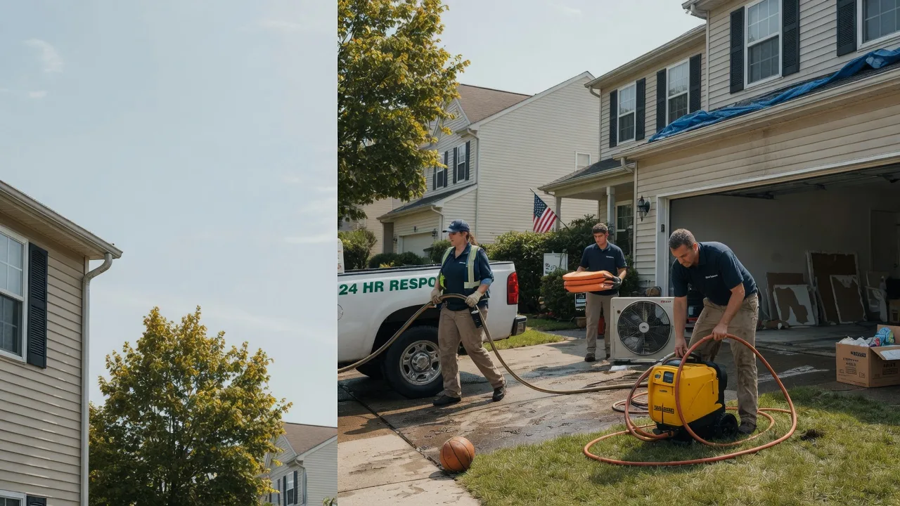 Emergency Water Damage Restoration in Coal Township, PA near me